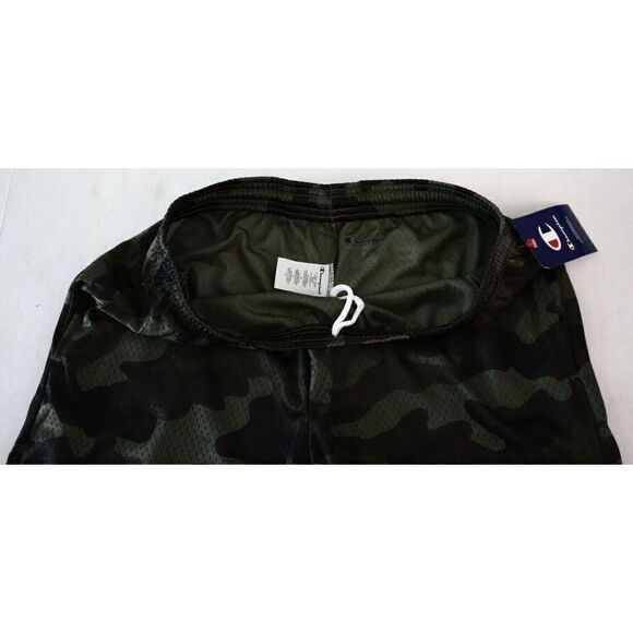 Champion 81622P 407Q88 Men's Sz Medium Camo Ammo Cargo Olive 9" Mesh Shorts - Picture 3 of 7